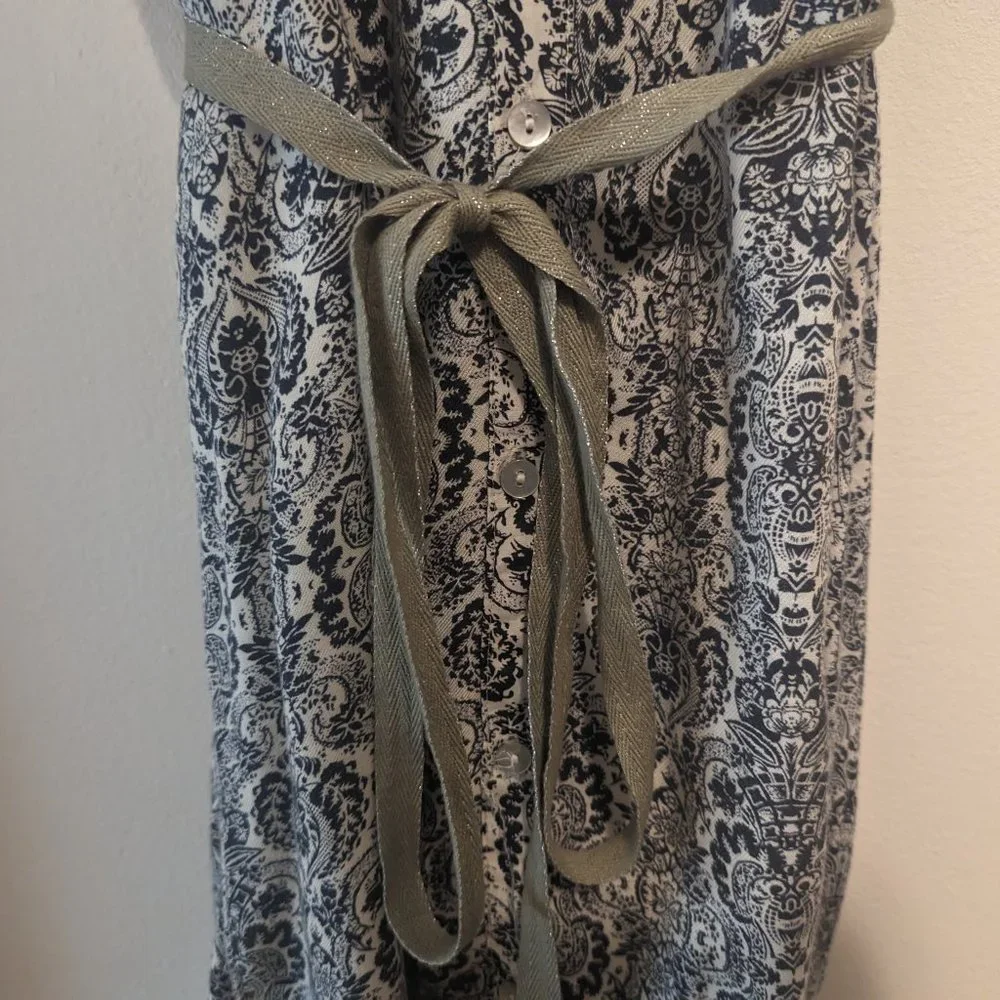 Anthropologie TINY "Perenne" Floral Button Down Shirt Dress - Picture 8 of 12